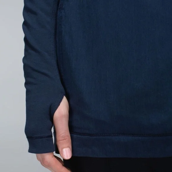 Lululemon Blissed Out Wrap Inkwell Blue Cardigan Wrap - Picture 4 of 16